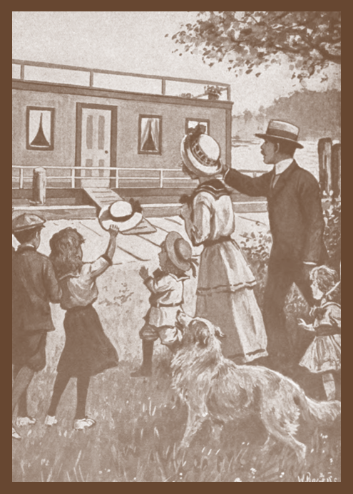 The Bobbsey Twins On a Houseboat by Laura Lee Hope